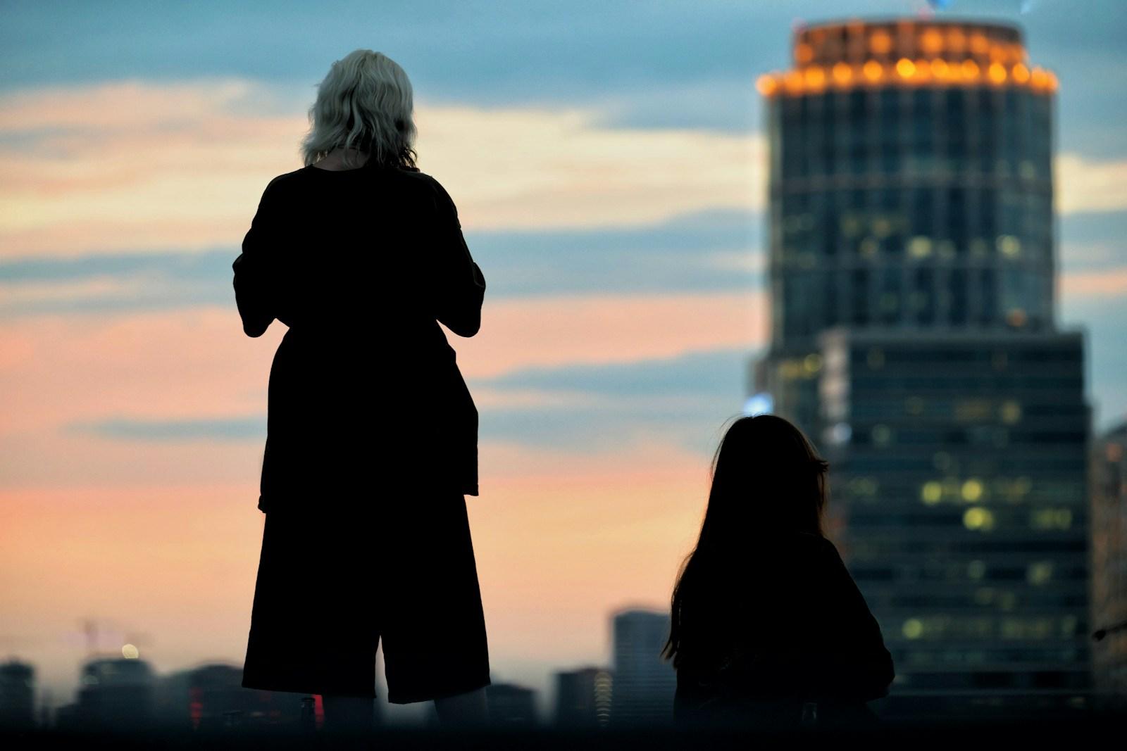 Skyline at dusk